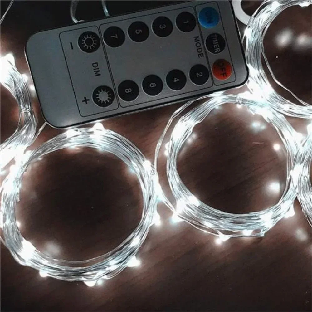 Led Curtain Lights 300 LED 8 Modes USB with Remote for Home